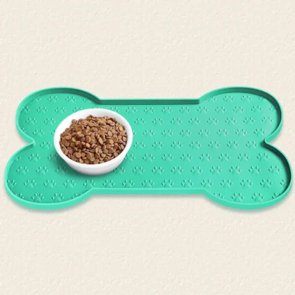 Pet Feeding Mat Silicone Dog Food Mat Anti-Slip And Waterproof Dog Bowl Mat,Thickened Dog And Cat Mat For Food And Water - Image 13