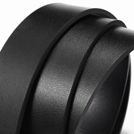 1/2PCS New Product High Quality Men's Toothless Automatic Buckle Casual Men's Business Fashion Brand Belt - Image 6