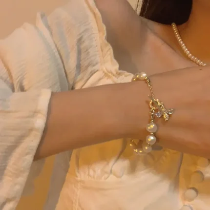 Geometric Smooth Rhinestone Chain Five Leaf Grass Flower Adjustable Bracelets for Women Fashion Jewelry Minimalist Accessories - Image 10