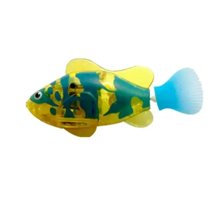 Cat Toy LED Inductive Interactive Swimming Robot Fish Toys Glowing Electric Fishs Stimulate Kitten Hunting Instinct Pet Products - Image 10