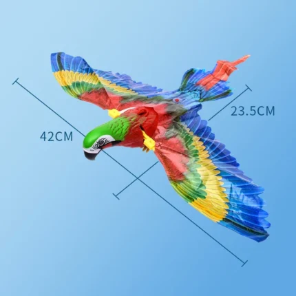 NONOR Cat Interactive Toys Simulation Bird Electric Hanging Eagle Flying Bird Cat Teasering Play Cat Stick Scratch Rope Pet Toys - Image 7