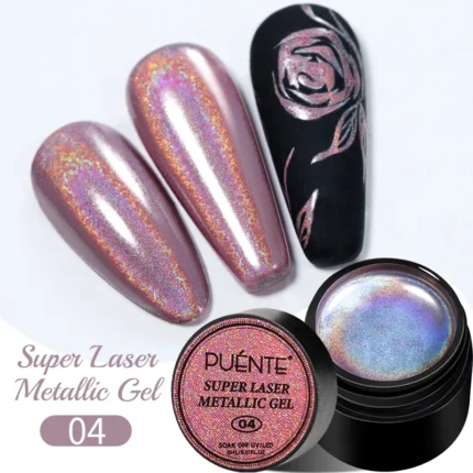 5ml Golden Silvery Metallic Painting Liner Gel Polish Chrome Mirror Effect Semi-Permanent Varnish For Stunning French Nail Art - Image 66