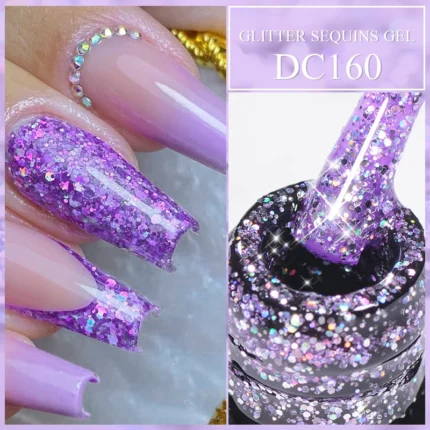 Mtssii 5ML Metallic Liner Painting Gel Chrome Gold Silver Mirror Nail Polish Super Bright Drawing Line French Nail Art Varnish - Image 84