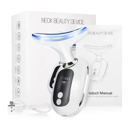 7 Colors Face Neck Massager for Skin Care LED Light Photon Face Sculpting Tool Microcurrent Facial Device for Skin Tightening - Image 7
