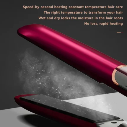 Professional Hair Straightener Curler Electric Splint Flat Iron Negative Ion Straight Curling Iron Plates Corrugation Hair Care - Image 6