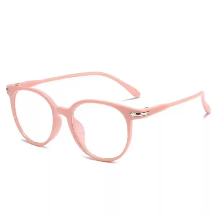 Transparent Round Frame Anti Blue Light Blocking Glasses Women Men Portable Computer Eyewear Optical Spectacle Eyeglasses - Image 13