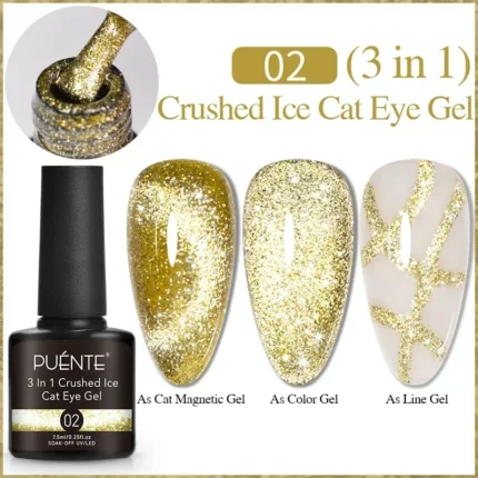 5ml Golden Silvery Metallic Painting Liner Gel Polish Chrome Mirror Effect Semi-Permanent Varnish For Stunning French Nail Art - Image 25