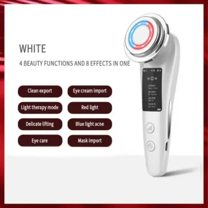 in 1 Facial Massager Mesotherapy Radiofrequency For Face Apparatus Radio Frequency EMS Skin Tightening Lifting Device LED Care - Image 12