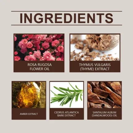 Sandalwood Perfume Balm Long Lasting Body Scent Temptation Flirting Charming Attraction Natural Fragrance Deodorant Solid Stick - Image 5