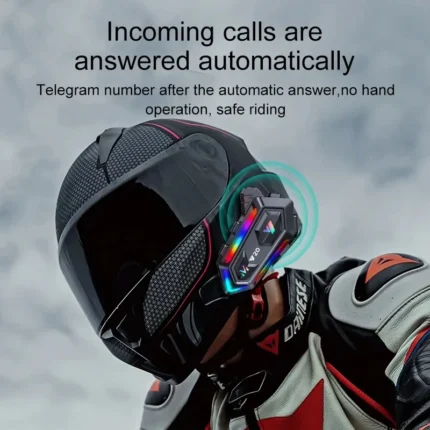 Y20 Bluetooth Motorcycle Helmet Headset Headphone Wireless Motorbike Handsfree Car Stereo Earphone Noise Reduction Speaker Kit - Image 4