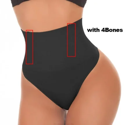 Seamless Thong Shapewear Women High Waist Tummy Control Panties Slimming Underwear Butt Lifter Belly Waist Trainer Body Shaper - Image 7