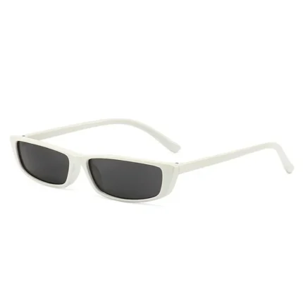 Fashion Vintage Small Rectangle Sunglasses Girls Boys Black White Brand Designer Sun Glasses UV400 Shade Outdoor Sunglasses - Image 5