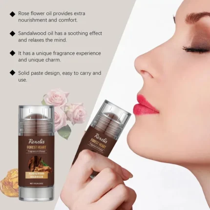 Sandalwood Perfume Balm Long Lasting Body Scent Temptation Flirting Charming Attraction Natural Fragrance Deodorant Solid Stick - Image 6