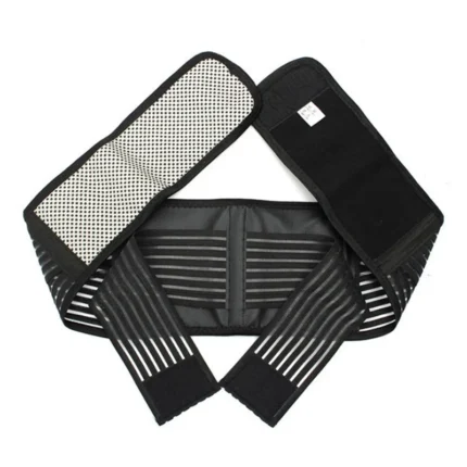 1Pcs Adjustable Neoprene Double Pull Lumbar Support Lower Back Belt Brace Pain Relief Band Waist Belt - Image 4