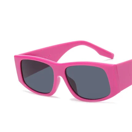 Fashion Vintage Black Square Sunglasses Woman Luxury Brand Small Rectangle Sun Glasses Female Clear Eyeglasses Oculos De Sol - Image 8