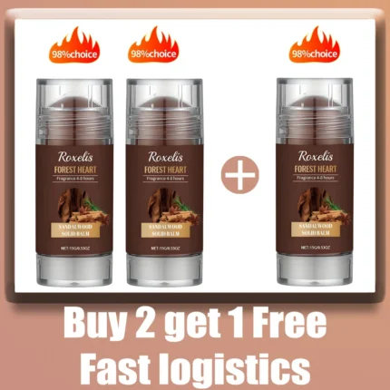 Sandalwood Perfume Balm Long Lasting Body Scent Temptation Flirting Charming Attraction Natural Fragrance Deodorant Solid Stick - Image 9