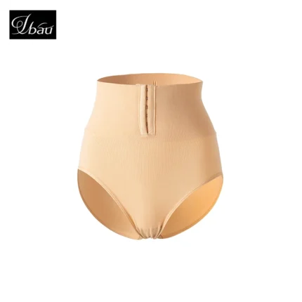 UBAU High Waist Button-Down Seamless Women's Crotchless Panties Tummy Control Shaping Underwear Girdle Enhanced Fit 2024 - Image 8