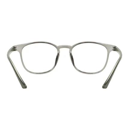 Men Women Round TR90 Transparent Eyeglasses Frame Square Medium Lightweight Spectacle For Optical Prescription Lenses - Image 3