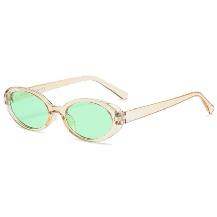 Small Frame Vintage Sunglasses Man Brand Designer Sun Glasses Male Fashion Shades Oval Mirror Black Retro Oculos De Sol - Image 7