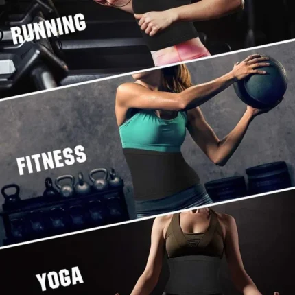 Waist Trimmer Unisex Belly Wrap Workout Sports Sweat Band Abdominal Trainer Weight Loss Body Shaper Tummy Control Slimming Belt - Image 6