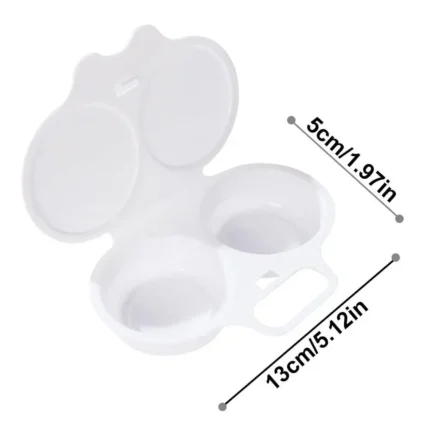 Food Grades Plastic Microwave Cooking Eggs Steamer Convenient Kitchen Cooking Mold Egg Poacher Fried Egg Tool - Image 7