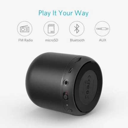Anker Soundcore mini, Super-Portable Bluetooth Speaker with 15-Hour Playtime, 66-Foot Bluetooth Range, Enhanced Bass Microphone - Image 3