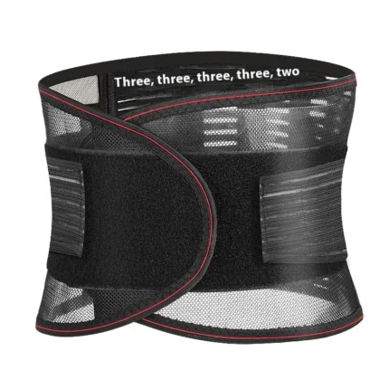 Mesh waist belt, lightweight and breathable, waist protection, fitness and sports, waist fixing belt, mesh waist support - Image 4