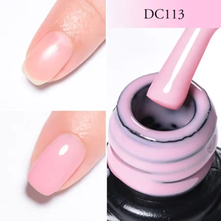 Mtssii 7ml Translucent Jelly Rubber Base Gel White Nude Pink Clear Semi Permanent Nail Gel Polish UV Gel Nail Art Manicure - Image 98