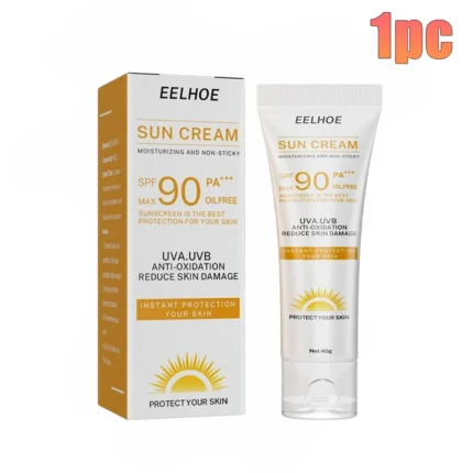 Sunscreen SPF 90 Sunblock Skin Protective Cream Oil-control Bleaching Face Moisturizer Sun Cream for Face Body Skincare - Image 7