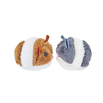Funny Stuffed Toys For Cats Manual Pull Ring Mechanical Shaking Simulation Mouse Kitten Interactive Toy Mouse Pet Supplies Gifts - Image 4