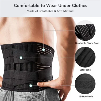 Fitness Heavy Lifting Waist Back Support Belts Sweat Belt Trainer Trimmer Musculation Abdominale Sports Lumbar joint Protector - Image 3