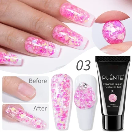 5ml Golden Silvery Metallic Painting Liner Gel Polish Chrome Mirror Effect Semi-Permanent Varnish For Stunning French Nail Art - Image 61