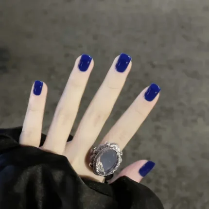 24Pcs/Set Press on Nails Women Maincure Tools Matte White French False Nail ABS Short Coffin Fake Nails Full Cover Nail Art Tips - Image 67