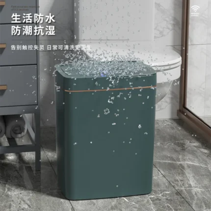 15l Automatic Smart Sensor Trash Can Sensing Waste Bin For Kitchen Office Eco-Friendly Touchless Electronic Trash Container - Image 5