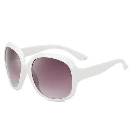 Oversized  Sunglasses Women Luxury Brand Designers Oval Sun Glasses Vintage Black Shades UV400 zonnebril dames - Image 8