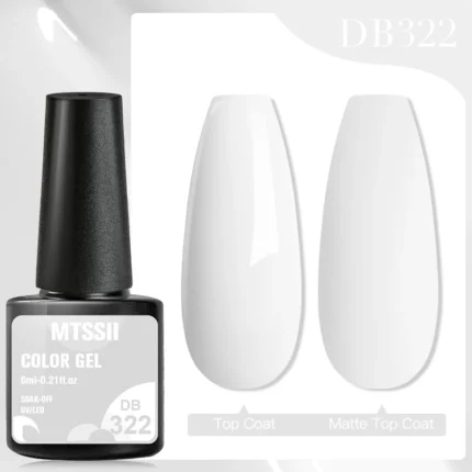 Mtssii 7ml Translucent Jelly Rubber Base Gel White Nude Pink Clear Semi Permanent Nail Gel Polish UV Gel Nail Art Manicure - Image 78