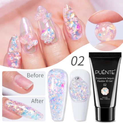 5ml Golden Silvery Metallic Painting Liner Gel Polish Chrome Mirror Effect Semi-Permanent Varnish For Stunning French Nail Art - Image 72