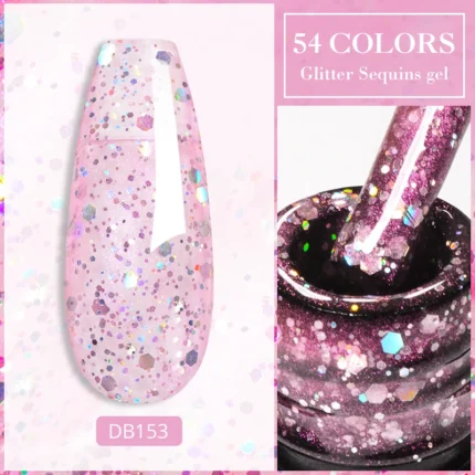 Mtssii 4 IN 1 15ml Nail Rhinestone Glue Gel for Nails Super Strong Gel Nail Glue for Nail Charm 3D Nails Bling Gel Decoration - Image 58