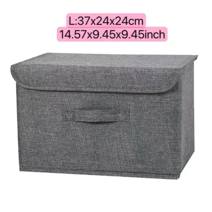 Foldable Large Capacity Clothes Storage Basket Home Supplies Clothing Underwear Sock And Kid Toy Storage Organizer Cosmetics - Image 11