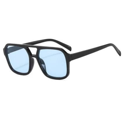 Oversized Pilot Sunglasses Woman Double Bridge Beach Black Shades Glasses Man Yellow Driving Eyewear UV400 Travel Accessories - Image 9