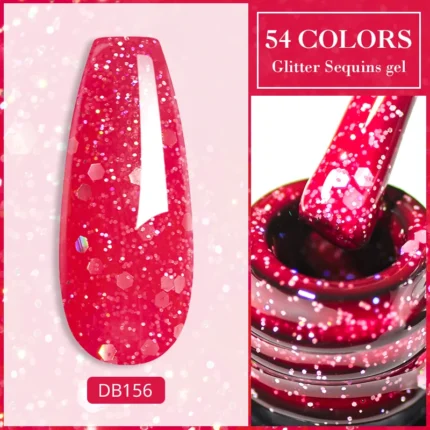 Mtssii 4 IN 1 15ml Nail Rhinestone Glue Gel for Nails Super Strong Gel Nail Glue for Nail Charm 3D Nails Bling Gel Decoration - Image 57