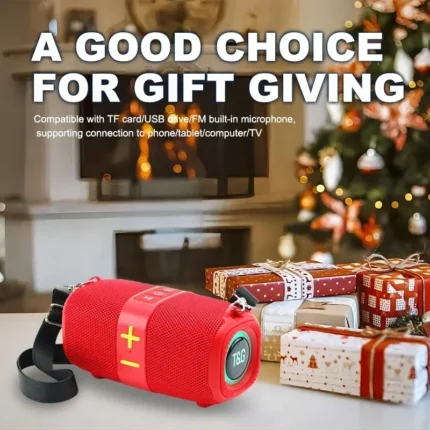 TG667 Outdoor Protable Wireless Bluetooth Speaker Dual Speaker Bluetooth 5.3 Subwoofer With RGB Support FM /TF Card/USB Disk - Image 5
