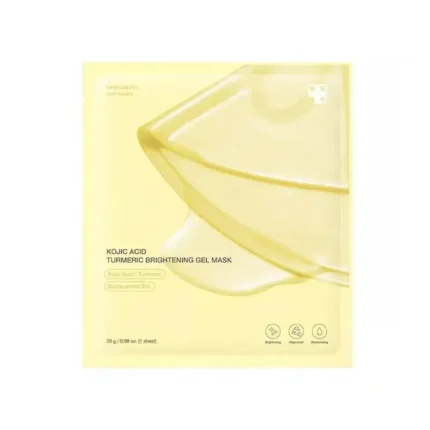 Kojic Acid Turmeric Brightening Gold Jelly Gel Overnight face Mask,Korean Skin Glow Hydrating Firming Moisturizing Sheet Mask - Image 11