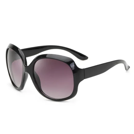 Oversized  Sunglasses Women Luxury Brand Designers Oval Sun Glasses Vintage Black Shades UV400 zonnebril dames - Image 6