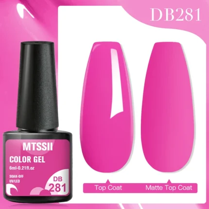 Mtssii 7ml Translucent Jelly Rubber Base Gel White Nude Pink Clear Semi Permanent Nail Gel Polish UV Gel Nail Art Manicure - Image 51