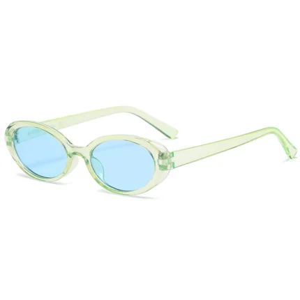 Small Frame Vintage Sunglasses Man Brand Designer Sun Glasses Male Fashion Shades Oval Mirror Black Retro Oculos De Sol - Image 8