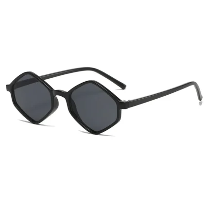 Gafas De Sol Rhombus Leopard Sunglasses Retro Black Glasses  Women Glasses Men Luxury Brand Designer Eyewear UV400 Shades 선글라스 - Image 5