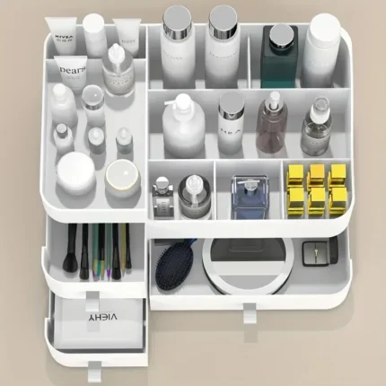 Desktop Finishing Storage Box Cosmetic Storage Box Office Supplies Tool Storage Drawer Bathroom Storage Rack Desktop Finishing - Image 4