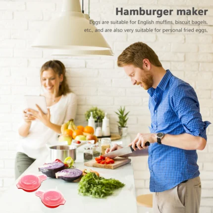 2 Pack Microwave Oven Egg Cooker 1 Minute Fast Microwave Oven Eggs Cooker Easy Use Portable Household Kitchen Gadgets - Image 4