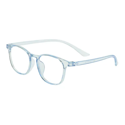 Men Women Round TR90 Transparent Eyeglasses Frame Square Medium Lightweight Spectacle For Optical Prescription Lenses - Image 8